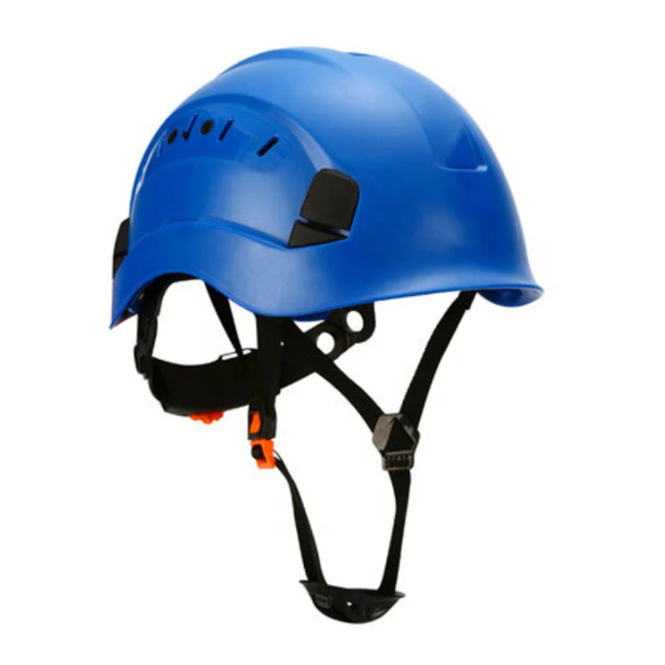 Unisex Work Helmet with Attached Shield - CE EN397 Approved