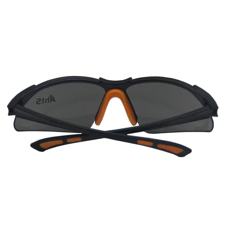 Safety Glasses PPE Protective Eyewear with Semi Frame Scratch Resistant and Anti-Fog Color Lens